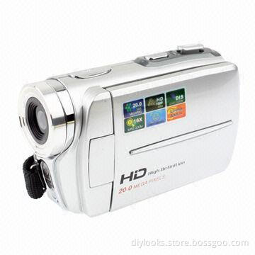 HD 720P 5-megapixel 16X Zoom Digital Video Camera